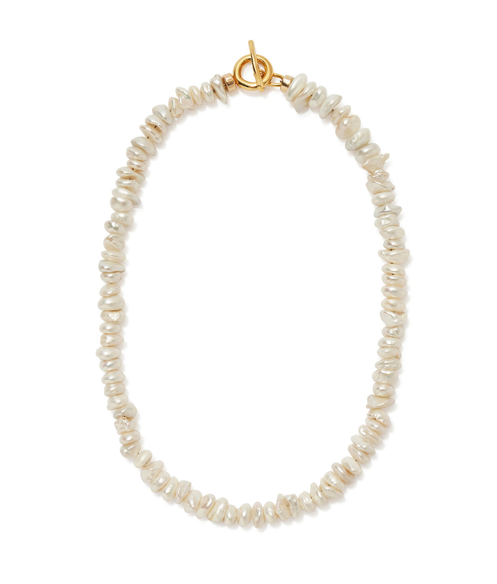 Mood Necklace in Pearl | Lizzie Fortunato