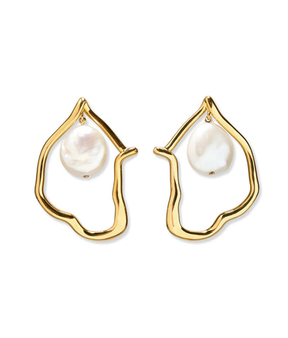 Formation Earrings In Pearl