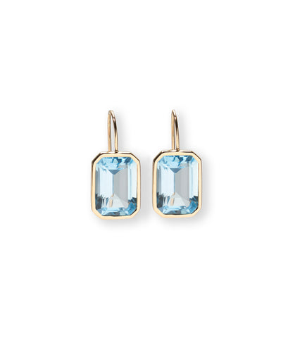Aria Earrings in Sky Blue Topaz