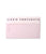 Gift Card. White Lizzie Fortunato envelope with light pink rectangular gift card.