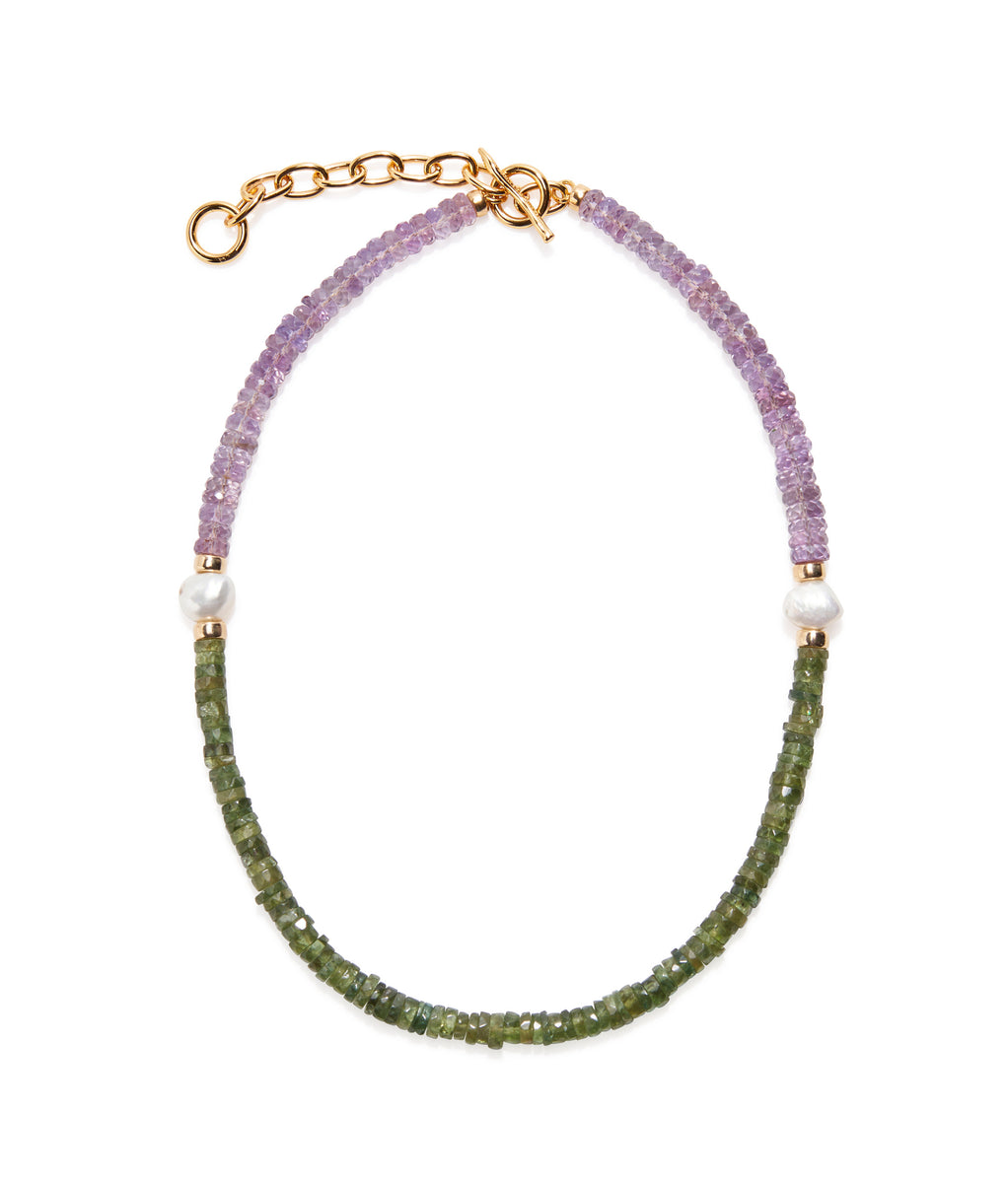 Rock Candy Necklace in African Violet | Lizzie Fortunato