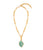 Cowrie Shell Necklace in Amazonite