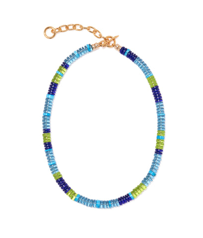 Agosto Necklace in High Tide