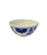 Deep Bowl. Hand-painted blue and white patterned ceramic bowl.