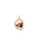 14k Gold Birthstone Necklace Charm in Ruby