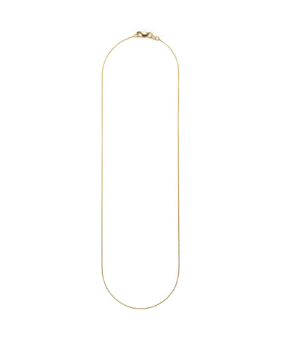 14k Gold Super Fine Chain Necklace