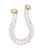 Monte Palace Necklace. Double-strand collar with graduated pearls interspersed with small colorful semiprecious beads.